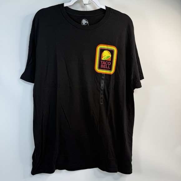Taco Bell Black T-shirt Size XL - Picture 1 of 4